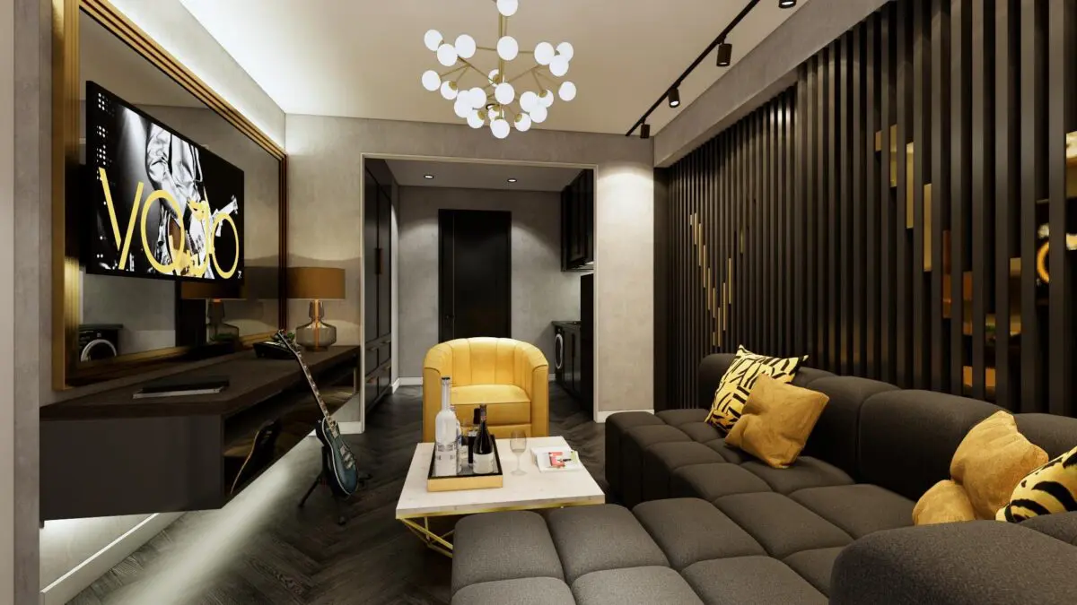 ONE BEDROOM LIVING AREA